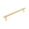 Richelieu 7 9/16-inch (192 mm) Center to Center Satin Brass Contemporary Cabinet Pull BP3060192160 - alternate 1