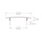 Richelieu Padova Collection 5 1/16-inch (128 mm) Brushed Nickel Transitional Rectangular Cabinet Bar Pull BP650128195 - alternate 6