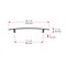 Richelieu Padova Collection 7 9/16-inch (192 mm) Antique Nickel Transitional Rectangular Cabinet Bar Pull BP650192143 - alternate 6