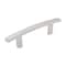 Richelieu Padova Collection 3-inch (76 mm) Brushed Nickel Transitional Rectangular Cabinet Bar Pull BP65076195 - alternate 1