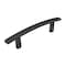 Richelieu Padova Collection 3 3/4-inch (96 mm) Matte Black Transitional Rectangular Cabinet Bar Pull BP65096900 - alternate 1