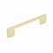 Richelieu 5 1/16 in (128 mm) Center-to-Center Satin Brass Contemporary Drawer Pull BP8160128160 - alternate 1