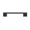 Richelieu 5 1/16 in (128 mm) Center-to-Center Matte Black Contemporary Cabinet Pull BP8160128900 - alternate 4