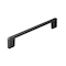 Richelieu 6 5/16 in (160 mm) Center-to-Center Matte Black Contemporary Cabinet Pull BP8160160900 - alternate 1