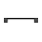 Richelieu 6 5/16 in (160 mm) Center-to-Center Matte Black Contemporary Cabinet Pull BP8160160900 - alternate 6
