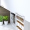 Richelieu 7-9/16 in. (192 mm) Center-to-Center Brushed Nickel Contemporary Drawer Pull BP8160192195 - alternate 3