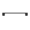 Richelieu 7 9/16 in (192 mm) Center-to-Center Matte Black Contemporary Cabinet Pull BP8160192900 - alternate 3