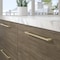 Richelieu 12 5/8 in (320 mm) Center-to-Center Satin Brass Contemporary Cabinet Pull BP8160320160 - alternate 2