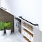 Richelieu 12 5/8 in (320 mm) Center-to-Center Matte Black Contemporary Cabinet Pull BP8160320900 - alternate 4