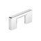 Richelieu 1 1/4 in (32 mm) Center-to-Center Chrome Contemporary Drawer Pull BP816032140 - alternate 1