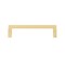 Richelieu Lambton Collection 5 1/16-inch (128 mm) Satin Brass Modern Rectangular Cabinet Pull BP873128160 - alternate 9