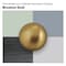 Richelieu 1 1/4 in (32 mm) Brushed Gold Contemporary Cabinet Knob 798632165 - alternate 5