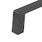 Richelieu Eglinton Collection 6-inch (152 mm) Matte Black Modern Rectangular Cabinet Pull BP10746900 - alternate 6