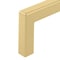 Richelieu Lambton Collection 5 1/16-inch (128 mm) Satin Brass Modern Rectangular Cabinet Pull BP873128160 - alternate 4