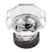 Richelieu 1 5/16 in (33 mm) Clear, Brushed Oil-Rubbed Bronze Eclectic Cabinet Knob 10074BORB11 - alternate 1