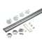 Richelieu 48 in 1210 mm Bypass Door Hardware Kit, Zinc and Brass 14648BC - alternate 1