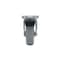 Richelieu Industrial Gray Rubber Caster, Swivel with Brake, with Plate, Gray 15010020501 - alternate 2