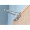 Richelieu 1600 Series Fixed Power Door Closer, Satin Aluminum, 180 Door closer 1600SI21BC - alternate 2