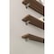 Richelieu 2-Pack Kaiman Collection Glass Shelf Support Bracket for Glass or Wood Shelf, Satin Nickel 161022185 - alternate 6