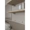 Richelieu 2-Pack Kaiman Collection Glass Shelf Support Bracket for Glass or Wood Shelf, Satin Nickel 161022185 - alternate 2