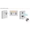Richelieu Kalabrone Collection Mini Floating Glass Shelf Support Bracket for 5 mm to 10 mm Glass, Satin Nickel 162280185 - alternate 3