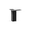 Richelieu Contemporary Furniture Leg, 3 15/16 in (100 mm), Black 17613890 - alternate 1