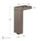 Richelieu Adjustable Contemporary Versatile T or L Shaped Furniture Leg, 5 29/32 in (150 mm), Dark Brown 205150060 - alternate 2