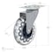 Richelieu Contemporary Furniture Caster, Swivel Without Brake, with Plate, Clear, Royal Blue 210003010607 - alternate 4