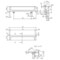 Richelieu 2 1/2 in (64 mm) Center-to-Center Chrome Contemporary Recessed Cabinet Pull 210164140 - alternate 4