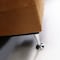 Richelieu Contemporary Furniture Leg, 5 1/2 in (140 mm), Chrome 22040140 - alternate 3