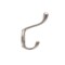 Onward 3 38inch HeavyDuty Utility Metal Coat Hook, Brushed Nickel Finish, 5PK 235NBS - alternate 3