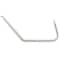 Onward 5 14inch 133 mm HeavyDuty Utility Metal Coat Hook, Satin Nickel Finish 2375SNV - alternate 2