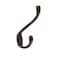 Onward 4 14inch 108 mm HeavyDuty Utility Metal Coat Hook, Oil Brushed Bronze Finish 237ORBV - alternate 1