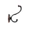 Onward 3 78inch 98 mm Classic Metal Coat Hook, Oil Rubbed Bronze Finish 238ORBV - alternate 4
