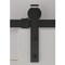 Onward Rustic 78 34inch 2000 mm Decorative Sliding Hardware Kit, Black 2460302MATPVC - alternate 2