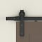 Onward Rustic 78 34inch 2000 mm Decorative Sliding Hardware Kit, Black 2460302MATPVC - alternate 7