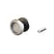 Richelieu 2 14inch 57 mm Round SurfaceMount Finger Pull, Satin Aluminum 246207104SALBC - alternate 1