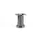 Richelieu Contemporary Furniture Leg, 3 15/16 in (100 mm), Black Nickel 2565010091 - alternate 1