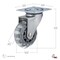 Richelieu Contemporary Furniture Caster, Swivel Without Brake, with Plate, Clear, Gray 26502010502 - alternate 4