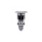 Richelieu Contemporary Furniture Caster, Swivel with Brake, with Plate, Clear, Gray 26502020502 - alternate 2