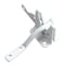 Onward 4 1316inch 123 mm Automatic Gate Latch, White 301WR - alternate 1