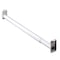 Onward 30 in to 48 in Adjustable Closet Rod with Fixed Ends, White Finish 3048FEWV - alternate 3