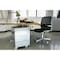 Richelieu Office Furniture Design Caster, Swivel with Brake, with Plate, Metalic Gray and Matte Gray 307145100 - alternate 2