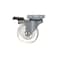 Richelieu Contemporary Furniture Caster, Swivel with Brake, with Plate, Clear 35010050201 - alternate 3
