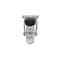 Richelieu Contemporary Furniture Caster, Swivel with Brake, with Plate, Clear 35010050201 - alternate 4
