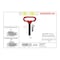 Onward 4 12inch 114 mm High Strength Hitch Pin with 1inch 25 mm Pin Diameter 363805RBLBC - alternate 2