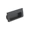 Richelieu 4-1/4 in. (107 mm) Matte Black Contemporary Recessed Pull 40250900 - alternate 1