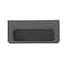 Richelieu 4-1/4 in. (107 mm) Matte Black Contemporary Recessed Pull 40250900 - alternate 2
