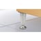 Richelieu Adjustable Contemporary Furniture Leg, 4 1/32 in (102 mm), Nickel 40740195 - alternate 3
