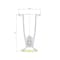 Richelieu Adjustable Contemporary Furniture Leg, 5 29/32 in (150 mm), Nickel 40760195 - alternate 3